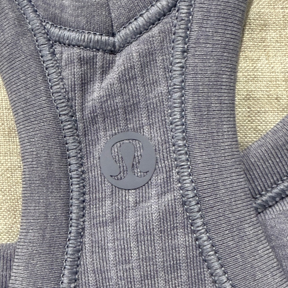 Ebb to Street Ribbed Racerback Tank Top in purple - Picture 3 of 4